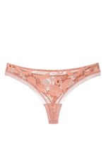 ERES culotte Voile Tanga en dentelle - Rose