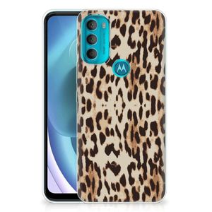 Motorola Moto G71 5G TPU Hoesje Leopard