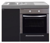 MKB 100 Zwart mat met oven RAI-9543