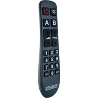 Schwaiger UFB1100 533 afstandsbediening IR Draadloos DVD/Blu-ray, TV, Tv-tuner, TV set-topbox Drukknopen - thumbnail