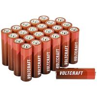 VOLTCRAFT Industriële LR6 mignon (AA) batterij alkaline mangaan 3000 mAh 1,5 V 24 stuks