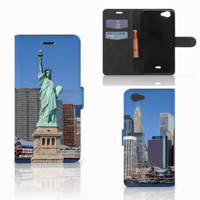 Wiko Pulp Fab 4G Flip Cover Vrijheidsbeeld