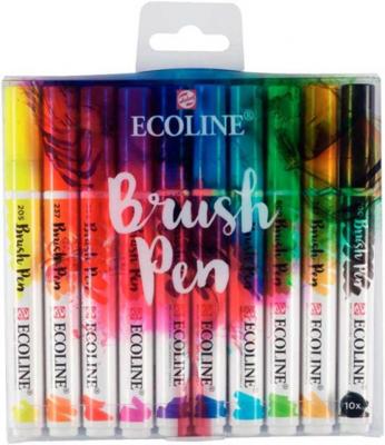 Talens markeerstiften Ecoline Brush Pen kleurenassorti 10 stuks Talens markeerstiften Ecoline Brush Pen kleurenassorti 10 stuks