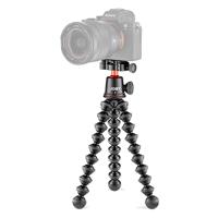 JOBY GorillaPod J91566-BWW 3K Pro Kit, flexibel professioneel aluminium statief met kogelkop, QR-plaat, Made in Italy, voor premium CSC/spiegelloze camera, draagvermogen 3 kg