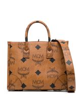 MCM sac cabas Munchen à motif monogrammé - Marron