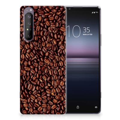 Sony Xperia 1 II Siliconen Case Koffiebonen