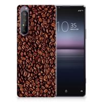 Sony Xperia 1 II Siliconen Case Koffiebonen