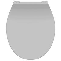 SCHÜTTE Toiletbril met soft-close SLIM GREY duroplast grijs