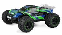 Amewi Hyper GO Truggy Brushed 40km/h 4WD 1:16 RTR RC blauw/groen