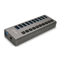 USB 3.0 Charging HUB 10 port + Power Adapter 48 W - Hub - 10 x SuperSpeed USB 3.0 - desktop