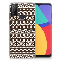 Alcatel 1S (2021) TPU bumper Aztec Brown