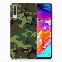 Samsung Galaxy A70 TPU bumper Army Dark