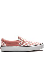 Vans chaussures de skate à damiers - Rose