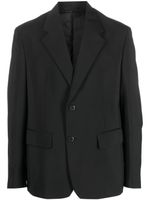 Prada blazer à simple boutonnage - Noir