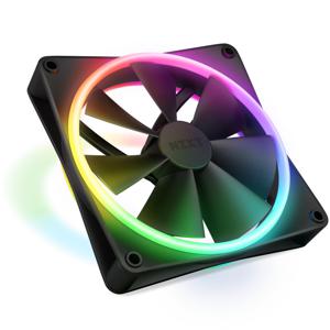 NZXT F140 RGB DUO Ventilator 14 cm Zwart 1 stuk(s)