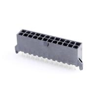 Molex 462070224 Male header, inbouw (standaard) Totaal aantal polen: 24 Rastermaat: 4.20 mm Inhoud: 1 stuk(s) Tray