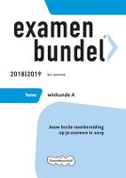 Examenbundel havo Wiskunde A 2018/2019 - thumbnail