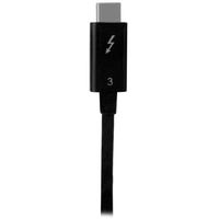 StarTech.com Thunderbolt 3 (40Gbps) USB-C kabel Thunderbolt, USB en Displayport compatibel 0.5m - thumbnail