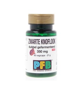 Zwarte knoflook dubbel gefermenteerd