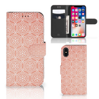 Apple iPhone X | Xs Telefoon Hoesje Pattern Orange