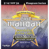 Curt Mangan Mandolin 9-34 Extra Light snarenset voor mandoline