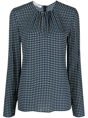 Philosophy Di Lorenzo Serafini Blouse met stippen - Zwart