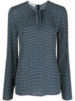 Philosophy Di Lorenzo Serafini Blouse met stippen - Zwart