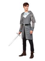 Winter Warrior King Costume Grey