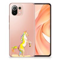 Xiaomi Mi 11 Lite | 11 Lite 5G NE Telefoonhoesje met Naam Horse Color