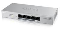 Zyxel 5-poorts Gigabit Web/Smart Managed PoE+ Switch met een budget van 60 watt [GS1200-5HP]