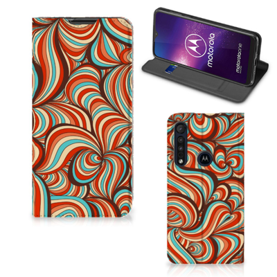 Motorola One Macro Bookcase Retro