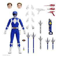 Mighty Morphin Power Rangers Ultimates Action Figure Blue Ranger 18 Cm - thumbnail