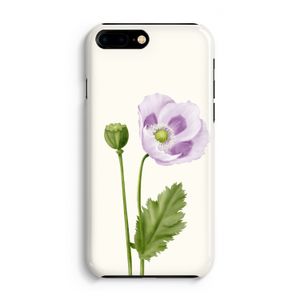 Purple poppy: iPhone 8 Plus Volledig Geprint Hoesje