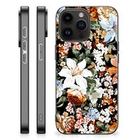 Bloemen Hoesje voor iPhone 15 Pro Max Dark Flowers