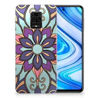 Xiaomi Redmi Note 9S | Note 9 Pro TPU Case Purple Flower Xiaomi Redmi Note 9S | Note 9 Pro TPU Case Purple Flower