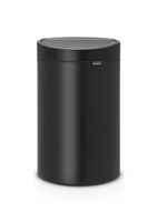 Brabantia touch bin afvalemmer 40 liter matt black