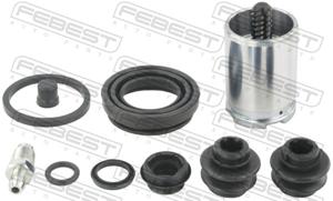 Reparatieset, remklauw FEBEST, Inbouwplaats: Achteras: , u.a. für Hyundai, KIA