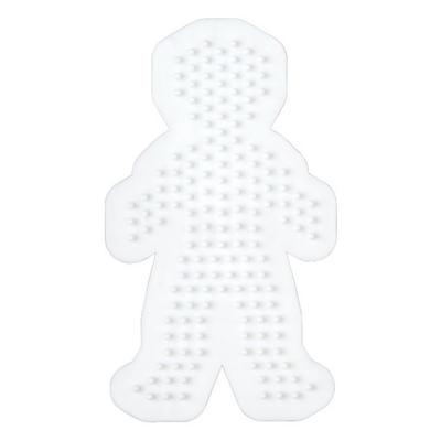 Hama Strijkkralen Grondplaat Jongen Wit Hama Strijkkralen Grondplaat Jongen Wit