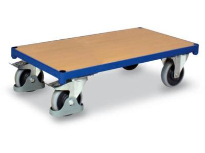 VARIOfit SW-600.000 Plateauwagen Staal Poedercoating Laadvermogen (max.): 500 kg VARIOfit SW-600.000 Plateauwagen Staal Poedercoating Laadvermogen (max.): 500 kg