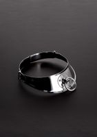 Locking Men&apos;s Collar with Ring (13.5")