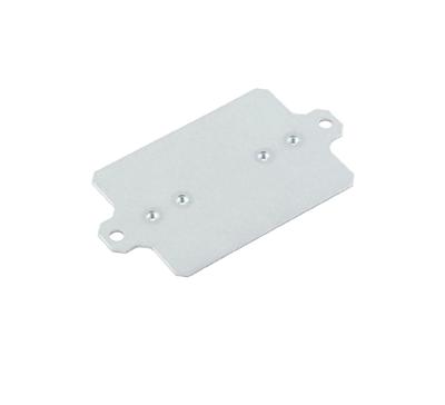 Weidmüller MOPL K2 N FE Montageplaat (l x b) 52 mm x 91 mm Plaatstaal Zilver 1 stuk(s)