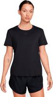 Nike One Classic Dri fit Sportshirt Dames Zwart maat XS - thumbnail