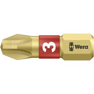 Wera 851/1 BDC PH3X25 05 056404 001 Kruis-bit PH 3 Gereedschapsstaal Gelegeerd, Diamant gecoat D 6.3 1 stuk(s)