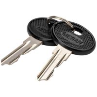 Digitus DN-19-KEY-4444 19 inch Sleutel voor patchkast Zwart, Zilver - thumbnail