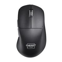 CHERRY XTRFY M64 Pro Wireless, Ultrasnelle Draadloze Gamingmuis, 2,4 GHz, Geoptimaliseerd voor E-Sports, 8K-Muis, Ergonomische Vorm met platte Voorkant, Zwart
