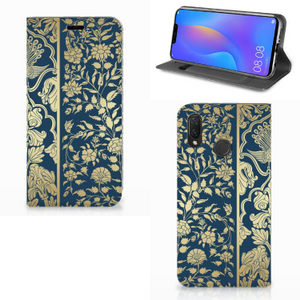 Huawei P Smart Plus Smart Cover Beige Flowers