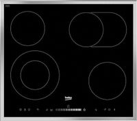 Beko HIC 64503 TX Zwart Ingebouwd Keramisch 4 zone(s) - thumbnail