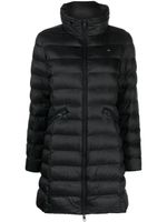 Tommy Hilfiger manteau zippé à col cheminée - Noir