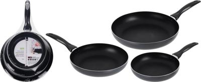 Premium Koekenpannenset Aluminium - 3-delig Premium Koekenpannenset Aluminium - 3-delig