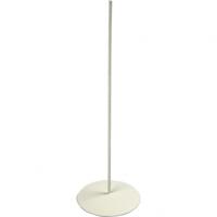 Creative standaard staal 5 x 15 cm wit per stuk